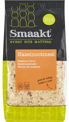 Produktbild von Smaakt Haselnussmehl 200g – Fein gemahlen, glutenfrei, ideal zum Backen