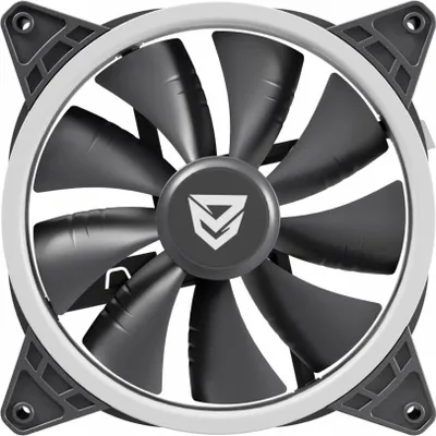 Obrázek produktu pro Nfortec NF-SFAN-DRACO14B-ARGB, Ventilátor, 14 cm, Černá, Bílá