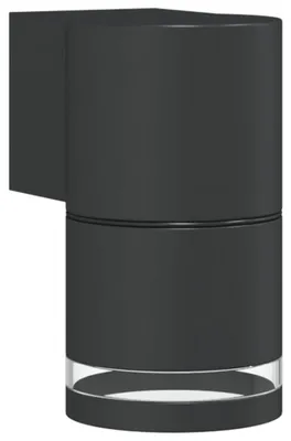 Immagine prodotto di vidaXL Applique da esterno in alluminio pressofuso nero