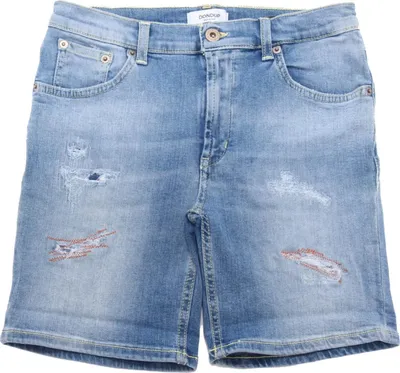 Obrázok produktu pre 7541AH pantaloncino bimba girl DONDUP modré džínsové bavlnené šortky
