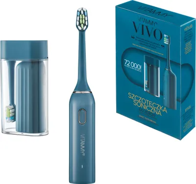 Produktbild von VITAMMY TOW016696 Vivo Navy Blue Schallzahnbürste