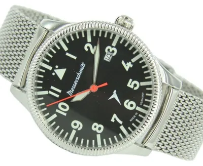Produktbild von Aristo Herren Messerschmitt Uhr Fliegeruhr ME-134M