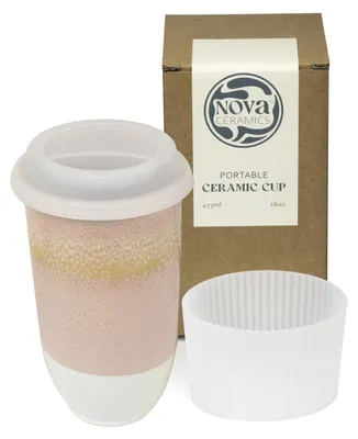Immagine prodotto di Tazza da caffè portatile da 473 ml con coperchio e lavabile in lavastoviglie