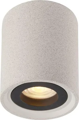 Zdjęcie produktu dla ACA Lighting oprawa sufitowa 1XGU10 biały beton D8,5XH10CM MONTE MK141S10W