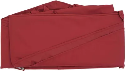 Produktbild von Sonnenschirmbezug HWC-A96, 8 Streben rund Ø3,5m 220g/m² Polyester, Ersatz-Bezug z.B. für Ampelschirm HWC-A96  bordeaux