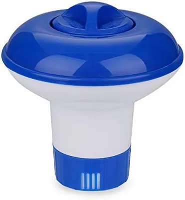 Produktbild von 2 Schwimmend Chlor Spender, Pool Tabletten Schwimmer Dosierschwimmer, Geeignet für Chlortabletten Pool, Brom Tabletten Whirlpool, Chlor Floater für Poolreiniger oder Whirlpools Spa