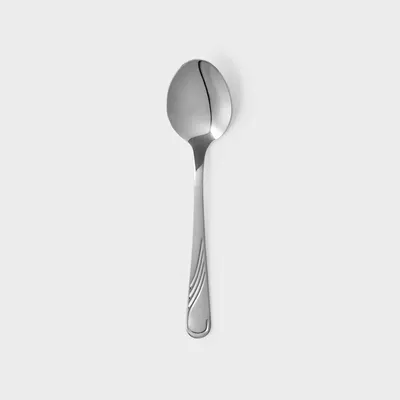 Produktbild von Kaffeelöffel Teelöffel Set 3 Stück Mokkalöffel Desertlöffel rostfrei 12 cm