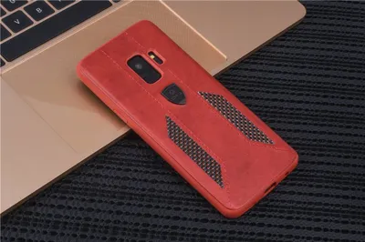 Image de Coque arrière pour Galaxy S9 - Rouge (8719273284438)