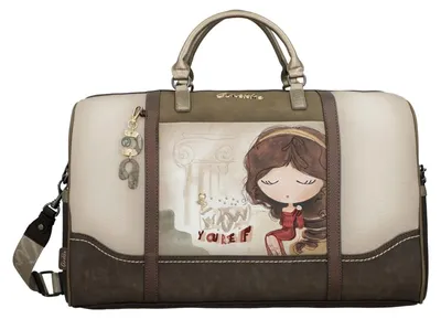Image de Sac de voyage multicolore avec de nombreux compartiments spacieux