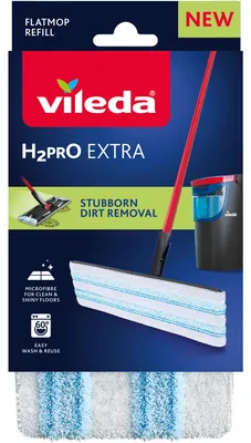 Produktbild von Vileda 4023103251564, Mopppad , Weiß, Mikrofaser, 1 Stück(e)
