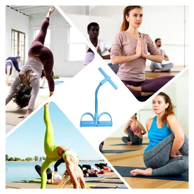 Produktbild von Widerstandsbänder mit Griff, 3-in-1 Multifunktions-Expander für Fitness und Yoga