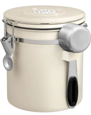 Produktbild von Edelstahl-Kaffeebohnenbehälter, vakuumversiegelter Lagertank