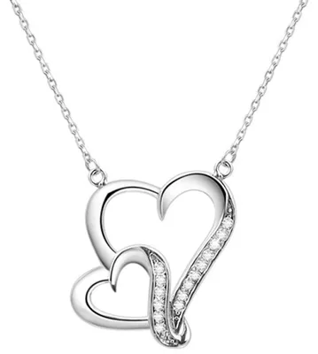 Produktbild von Silver necklace with heart AGS291 / 48