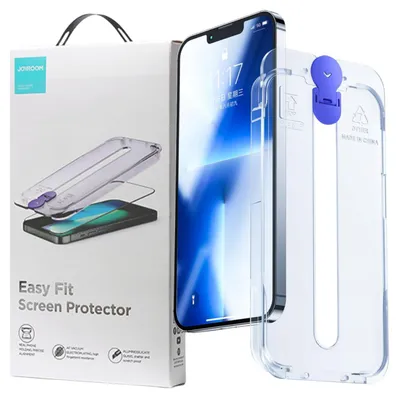 Image de Joyroom Easy Fit Full Screen Tempered Glass Jr-H11 Pour Apple Iphone 14 Plus 6.7