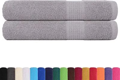 Immagine prodotto di Asciugamani FROGN 2 pz Grigio 100x200 cm 360 g/m²
