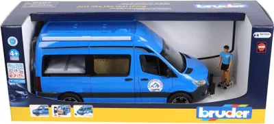 Immagine prodotto di BRUDER Camper Sprinter blu+fig+accessori 02684