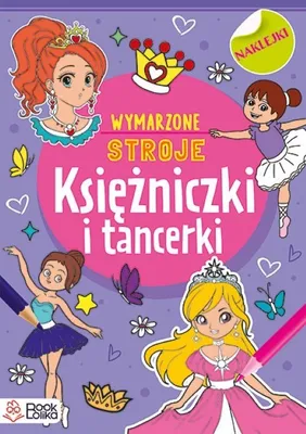 Obrázok produktu pre Księżniczki i tancerki. Kolorowanki z naklejkami