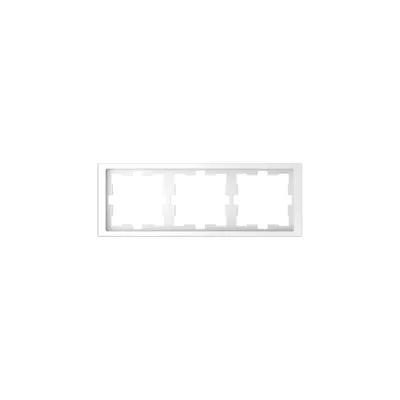 Immagine prodotto di Merten MEG4030-6535 Cornice di copertura a 3 ingressi D-Life bianco lotus