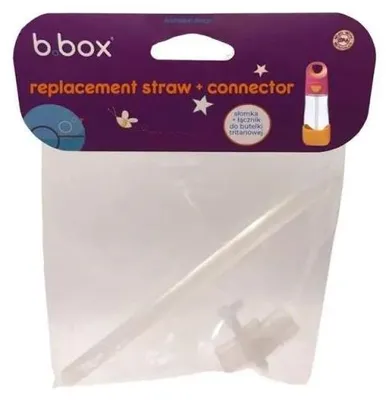 Immagine prodotto di Set di cannucce con raccordo per bottiglia da 450 ml - B.box for kids