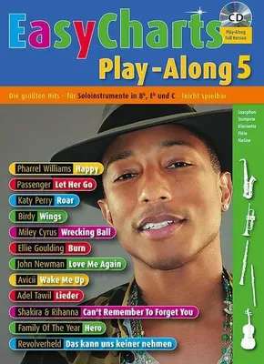 Produktbild von Easy Charts Play-Along. Band 5.  Spielbuch mit CD