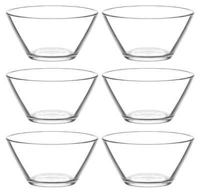 Produktbild von 6x LAV Vega Glasschalen Set Dessertschale Knabberschale Müslischalen 345 ml VEG267