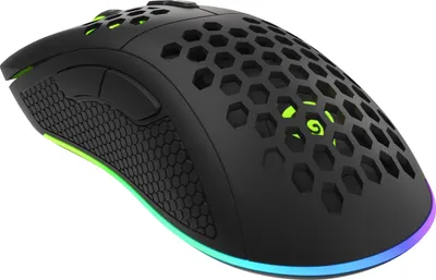 Produktbild von NATEC Krypton 555 Beidhändige Maus USB Typ A Optisch 8000 DPI