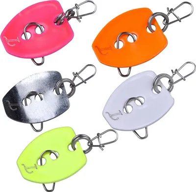 Produktbild von Trout Master Mini Chatter Blades 14mm - 2 Metallklingen, Farbe:Chrome
