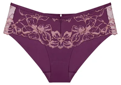 Produktbild von Triumph Wild Gardenia Florale, Unterhosen, Hochgeschnittener Slip, Erwachsener, Weiblich, Violett, Highwaist fit