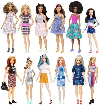 Produktbild von Mattel Barbie Fashionistas mehrfach sortiert Puppenauswahl nicht möglich 520-40173