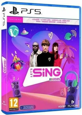 Produktbild von PLAION Let’s Sing 2025, PlayStation 5, Multiplayer-Modus, RP (Rating Pending)