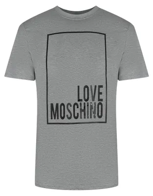 Produktbild von Love Moschino - T-Shirt für Herren SY4152 (XL) (Grau)