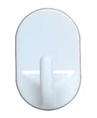 Produktbild von Oval-Haken Weiß 3er Set