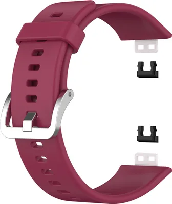 Produktbild von Silikon-Sportarmband, weiches, atmungsaktives Ersatzarmband, kompatibel mit HUAWEI Watch FIT