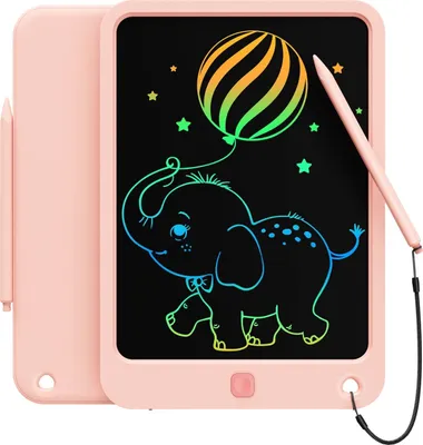 Produktbild von LCD Schreibtafel,10 Zoll Zaubertafel Kinder,Spielzeug für Jungen Mädchen,Mal Zeichenplatte,Maltafel Reisespielzeug,Für von 3-12 Jahren Geschenke Geburtstage und Feiertage