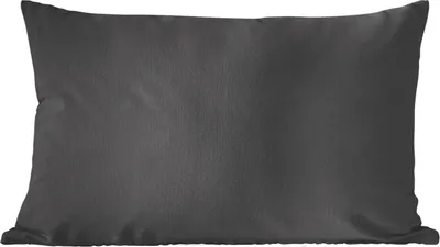 Produktbild von MuchoWow® Zierkissen Sofakissen Wohnzimmer Dekokissen 60x40 cm Beton - Schwarz - Grau - Strukturiert - Industriell - Kopfkissen - Polster mit Foto