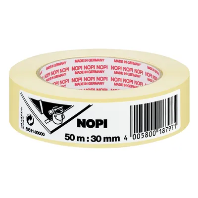 Produktbild von NOPI Maler Krepp Papierabdeckband 30 mm x 50 m beige