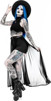 Produktbild von Restyle Maxirock - Shadows XS