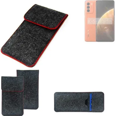 Produktbild von K-S-Trade Handy Schutz Hülle kompatibel mit Infinix Zero 5g 2023 Turbo Schutzhülle Handyhülle Filztasche Pouch Tasche Case Sleeve Filzhülle