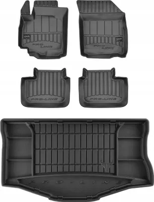 Image de Lot de tapis en caoutchouc 3D pour Suzuki Swift 4 portes 2005-2010