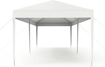 Obrázek produktu pro LZQ 3x6m zahradní párty stan altán zahradní stan stan stan UV ochrana zahradní altán pivní stan s 6 odnímatelnými bočními stěnami pro zahradní párty svatba, bílý