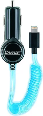 Produktbild von SCHWAIGER KFZ-Ladeadapter Apple Lightning Stecker