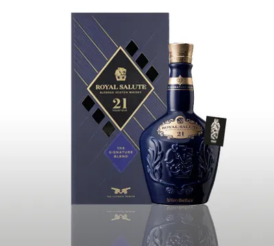 Produktbild von Chivas Royal Salute - The Signature Blend 21 Jahre 0,7L (40% vol.) - [Enthält Sulfite]