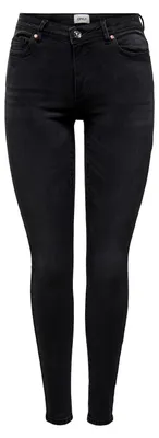 Produktbild von ONLY Skinny Fit Jeans Denim Stretch Hose Bleached Used Design ONLWAUW Größe: S / 32L