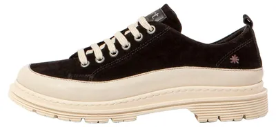 Produktbild von Art Schuhe Herren/Damen 1898S SILK SUEDE BLACK-CREAM/ BIRMINGHAM Farbe Schwarz