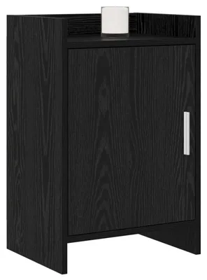 Zdjęcie produktu dla Szafki nocne vidaXL z czarnego dębu, 40 x 30 x 60 cm, materiał drewnopochodny