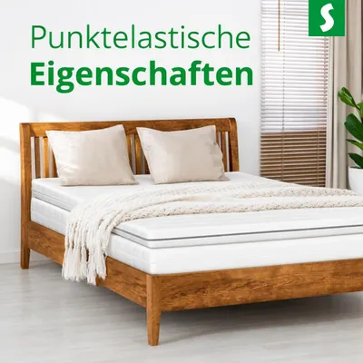 Produktbild von Kaltschaum-Topper 180x200 - Matratzenauflage für sämtliche Matratzen