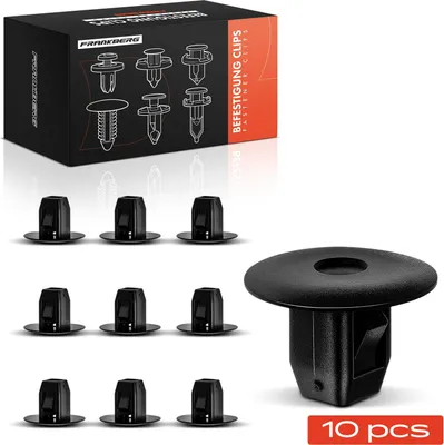Imagen del producto de Clips de fijación para guardabarros, cantidad: 10, compatibles con Honda Accord VII VIII, Civic IX VIII y FR-V