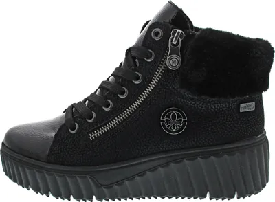 Produktbild von Rieker Schnürstiefelette Schwarz in Gr. 41