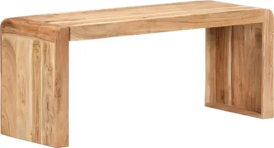 Image de Banc 110x38x46 cm Bois solide d'acacia