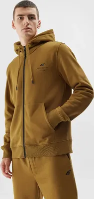 Produktbild von 4F Sweatshirt mit Reißverschluss für Männer Lalande braun M
